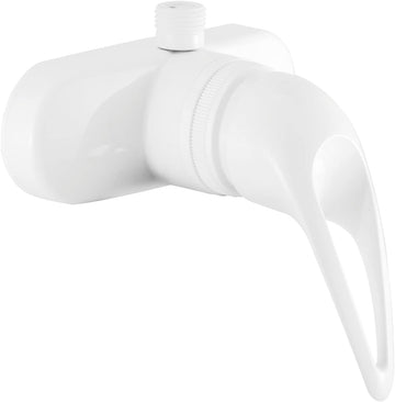 Dura Faucet (DF-SA150-WT) RV Shower Faucet Valve Diverte (White)