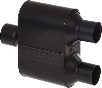 Flowmaster 8425152 Super 10 Muffler 409S - 2.50 Center IN / 2.25 Dual OUT - Aggressive Sound