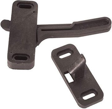 RV Designer Collection E295 Black Right Hand Screen Door Catch