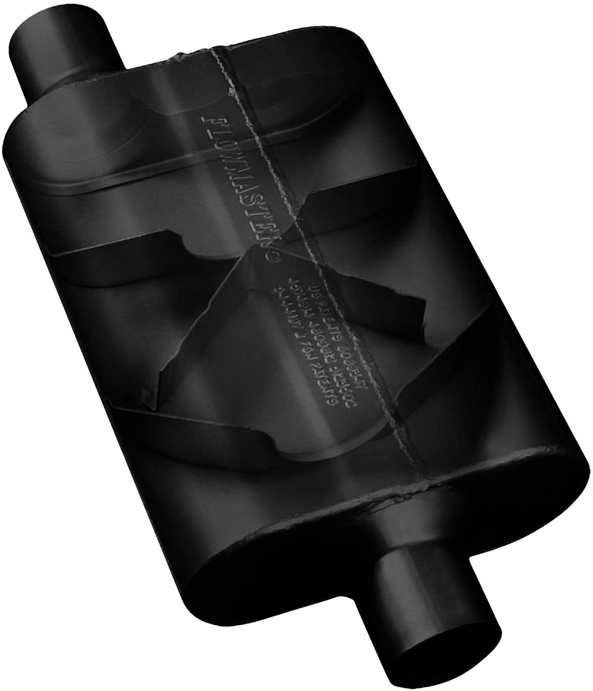 Flowmaster 42543 40 Series Muffler - 2.50 Offset IN / 2.50 Offset OUT - Aggressive Sound