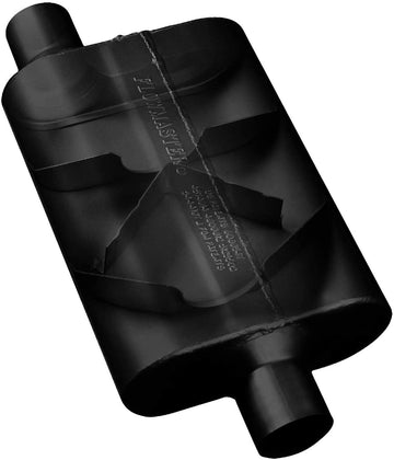 Flowmaster 43041 40 Series Muffler - 3.00 Offset IN / 3.00 Center OUT - Aggressive Sound