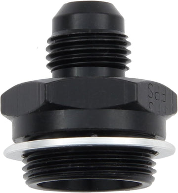Fragola 491952-BL Black Size (-6) x 7/8-20 Dual Feed Male Adapter Fitting