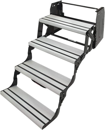 Lippert Components 432698 Alumi-Tread Quad Step 24