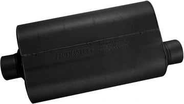 Flowmaster 853057 Super 50 Muffler 409S - 3.00 Center IN / 3.00 Offset OUT - Moderate Sound