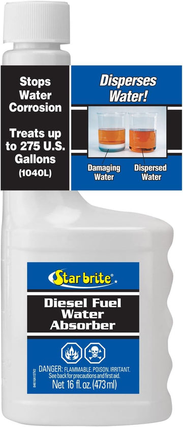 STAR BRITE Diesel Water Absorber - 16 OZ (084616) White