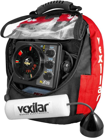Vexilar PPLI28PV FLX-28 Pro Pack II w/Pro View Ice-Ducer and Soft Pack