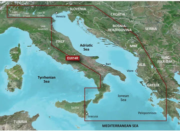 Garmin Bluechart G2 HXEU014R - Italy Adriatic Sea - Micro SD & SD