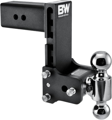 B&W TS30040B Tow & Stow Model 10 Dual-Ball Hitch 2" x 2 5/16" for 3" Receivers 7.5" Drop 7" Rise