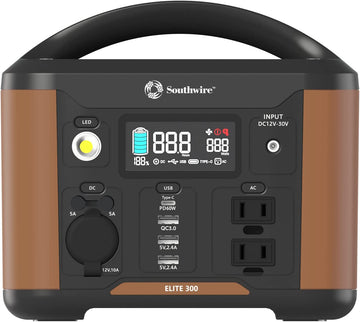 Southwire Company, LLC 53251 Elite 300 Series™ Portable Power Station 296 Watt Hours