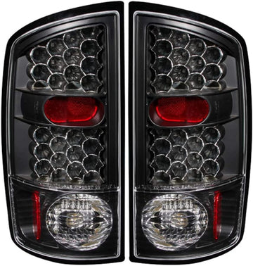 Anzo USA 311018 Dodge Ram Black LED Tail Light Assembly - (Sold in Pairs)