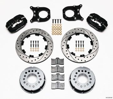 Wilwood 140-5236-BD Pro-Series Rear Disc Brake Kit for Chevy 12 Bolt