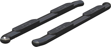 ARIES S224053 4-Inch Oval Black Steel Nerf Bars, Select Chevrolet Silverado, GMC Sierra 1500, 2500, 3500 HD Crew Cab