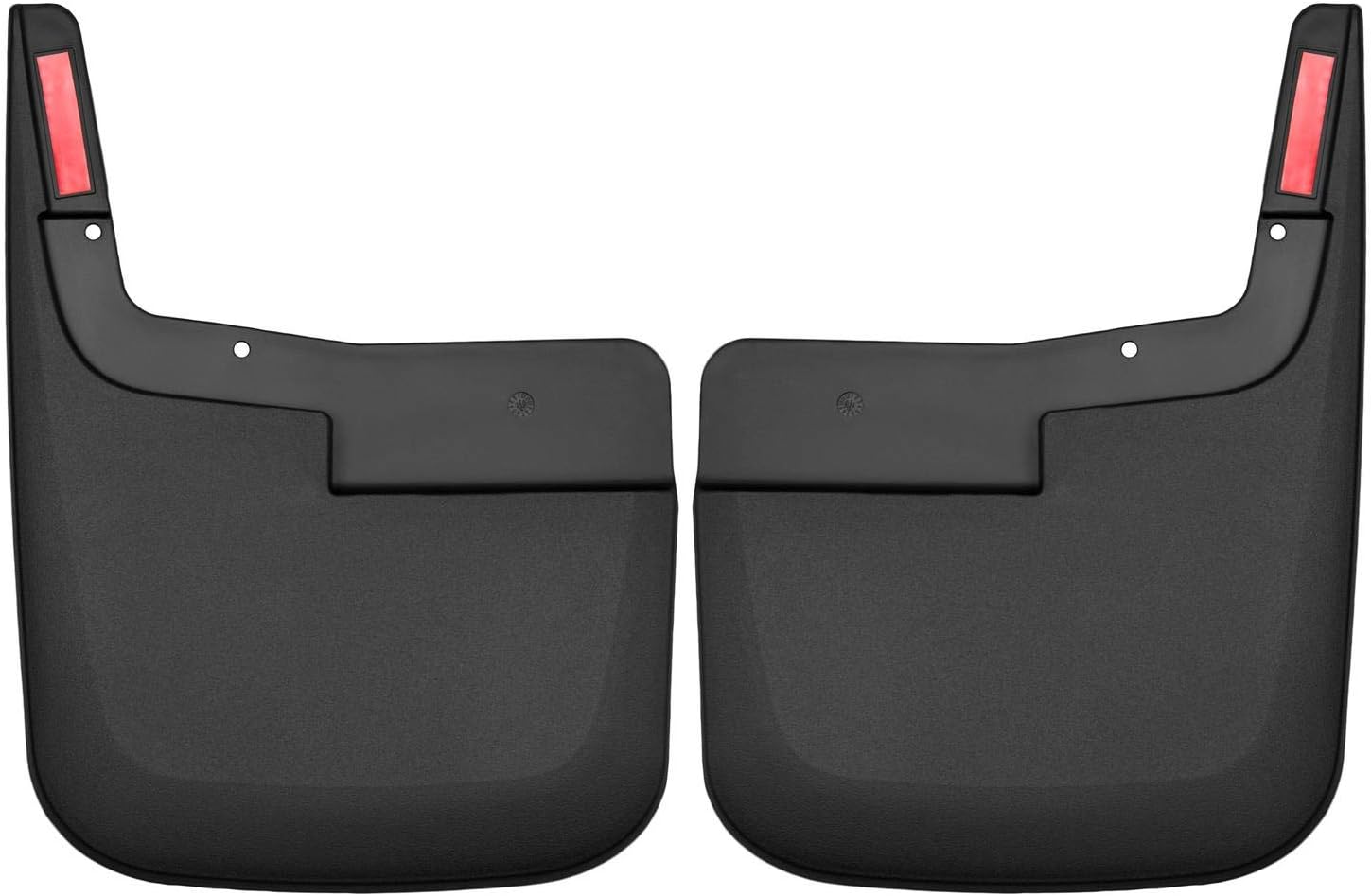 Husky Liners Front Mud Guards Fits 15-19 F150 Without Fender Flares Black Mud Guards - Front WITHOUT Fender Flares