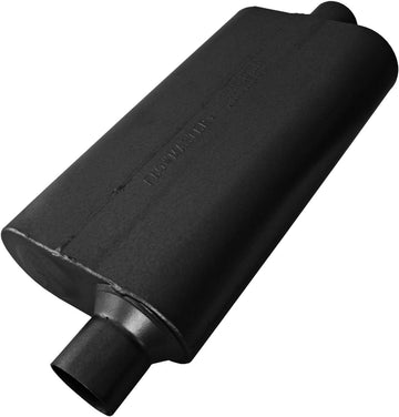 Flowmaster 842551 50 Delta Muffler 409S - 2.50 Offset IN / 2.50 Center OUT - Moderate Sound