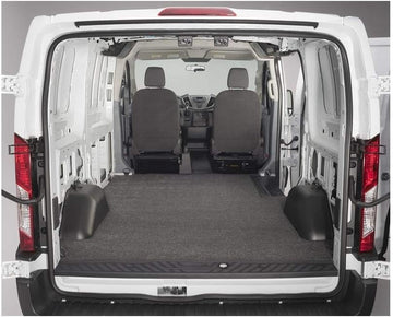 BedRug VanTred | VTFT15L | Charcoal | Fits 2015-2022 Ford Transit 250-350/350 HD Long Wheel Base Black, 148"