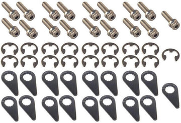 Stage 8-8916 Mopar 4.7, 5.7, 6.1 Liter Hemi V8 Header Bolt Set - 8mm 1.25x25mm Bolts 6 Point DHH - Set of 17 Pieces