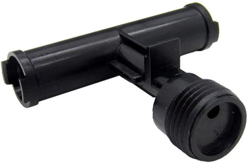 Dura Faucet (DF-RK900-BK) RV Shower Faucet Diverter Tee Replacement (Black)
