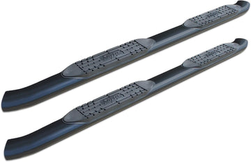 Raptor Series 1602-0291MB (09-17) Dodge Ram 1500 Crew Cab (Including EcoDiesel); 10-17 Dodge Ram 2500/3500 Crew Cab 5" OE Style Curved Black Oval Steps (Rocker Panel Mount)