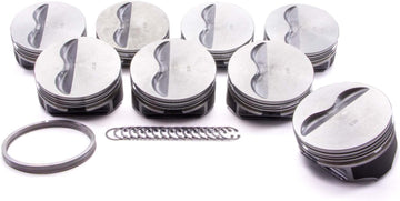 KB Performance Pistons 9908HC.030-5cc Flat Top Piston Set for Small Block Chevrolet