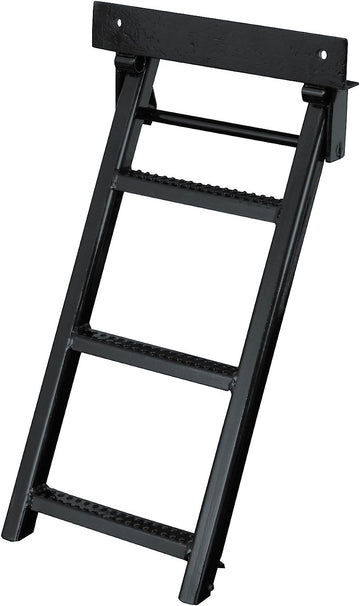 Buyers Products RS3 Black 3-Rung Retractable Truck Step