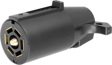 Curt Manufacturing 58140 7 Pole Plastic Connector, Trailer End, Bulk