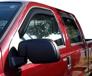Auto Ventshade 194953 in-Channel Ventvisor, 4 Piece In-Channel - Smoke