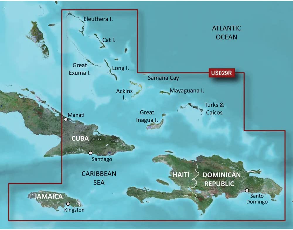 Garmin vus029r southern bahamas sd card over $150
