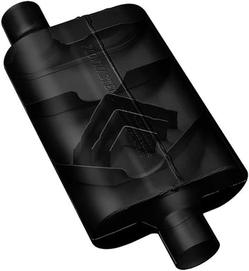 Flowmaster 942542 40 Delta Flow Muffler - 2.50 Center IN / 2.50 Offset OUT - Aggressive Sound