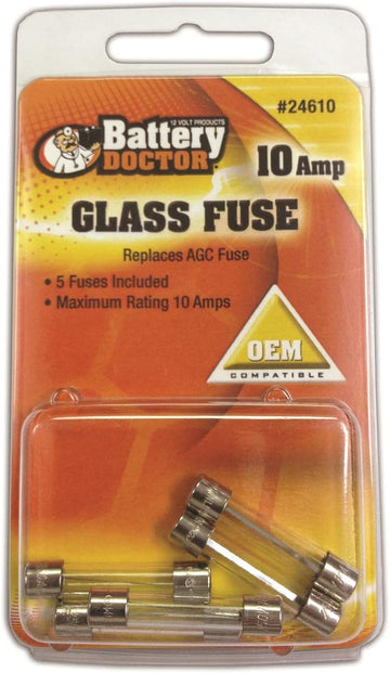 Wirthco Engineering 24630 AGC Glass Fuse - 30A, Pack of 5