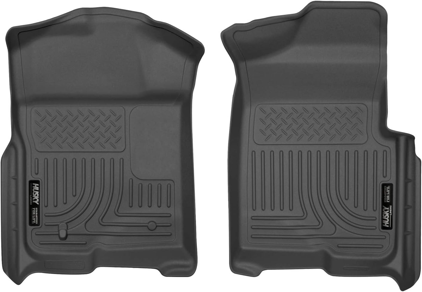 Husky Liners Custom Fit WeatherBeater Front Floor Liner for Select Ford F-150 Models (Black)