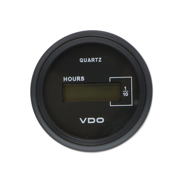 VDO 331-546 Cockpit Marine Hourmeter, 12-24V - Black