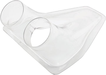 Allstar ALL42144 Clear Dual Hole Plastic Brake Cooling Duct Double Hole(Teardrop)