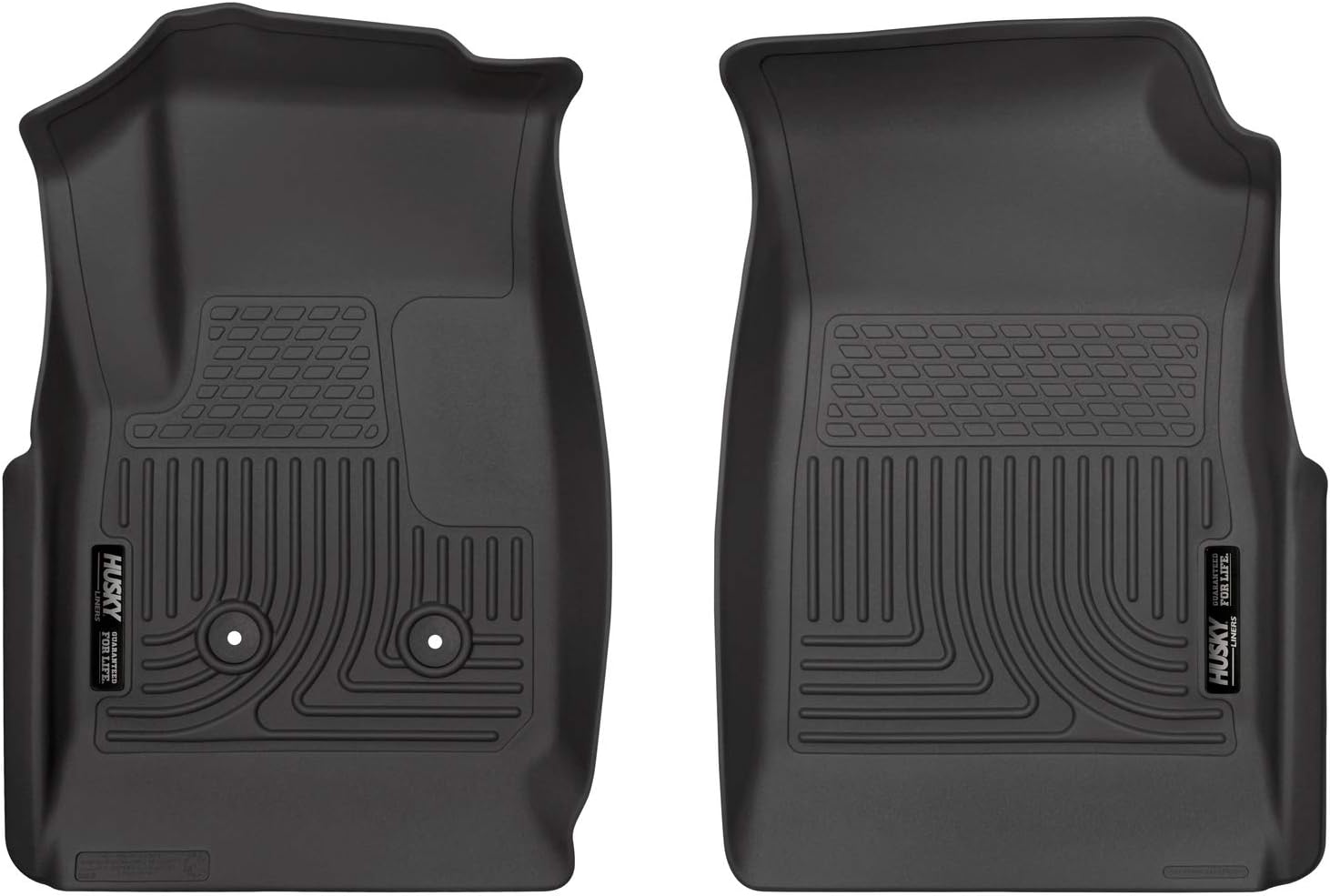 Husky Liners Front Floor Liners Fits 15-19 Colorado/Canyon Crew/Extended Cab Weatherbeater Front Floor Liners Crew/Extended Cab