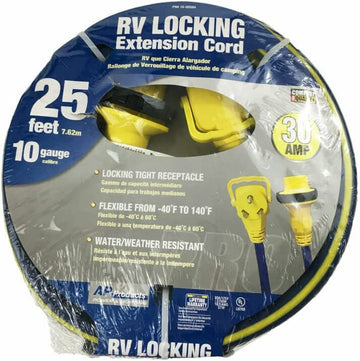 Ap Products 1600584 25ft 30/30amp Rv Locking