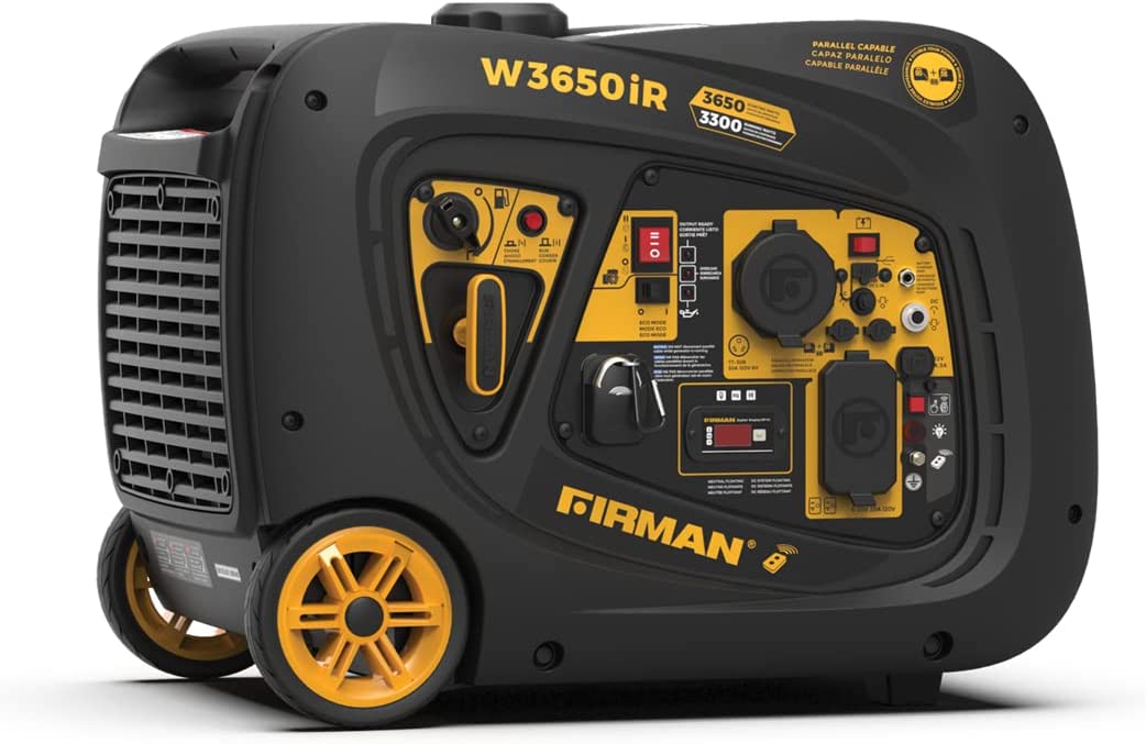 Firman W03383 Remote Start Gas Generator - 3650/3300W