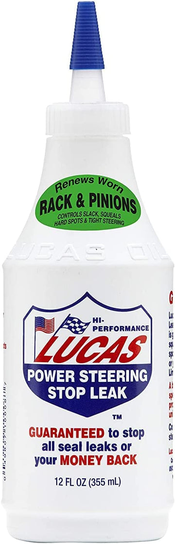 Lucas 10008 Power Steering Stop Leak 12-Ounce
