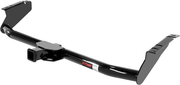 CURT 13105 Class 3 Trailer Hitch, 2-Inch Receiver, Exposed Main Body, Fits Select Toyota Sienna, GLOSS BLACK POWDER COAT