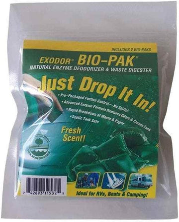 Walex TOI-11532 Bio-Pak Deodorizer and Waste Digester, (Pack of 2)