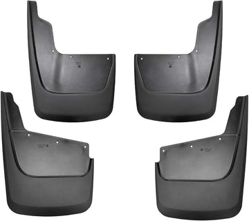 Husky Liners Mud Guards | Front and Rear - Black, 4 Pc. | 58286 | Fits 2020-2023 Chevrolet Silverado 2500/3500 HD (Excludes Dually)