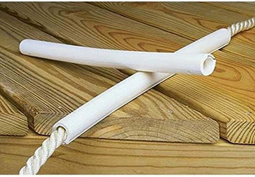 Taylor Made Products 96013 DockGard Boat Line Chafe Guard (Pair) (1/2"-5/8") White