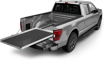 CargoGlide CG1000-6348-CGL Slide Out Truck Bed Tray (1000 lb Capacity Fits (2001-2014) Tundra Crew Max and Ram 1500with RamBox)