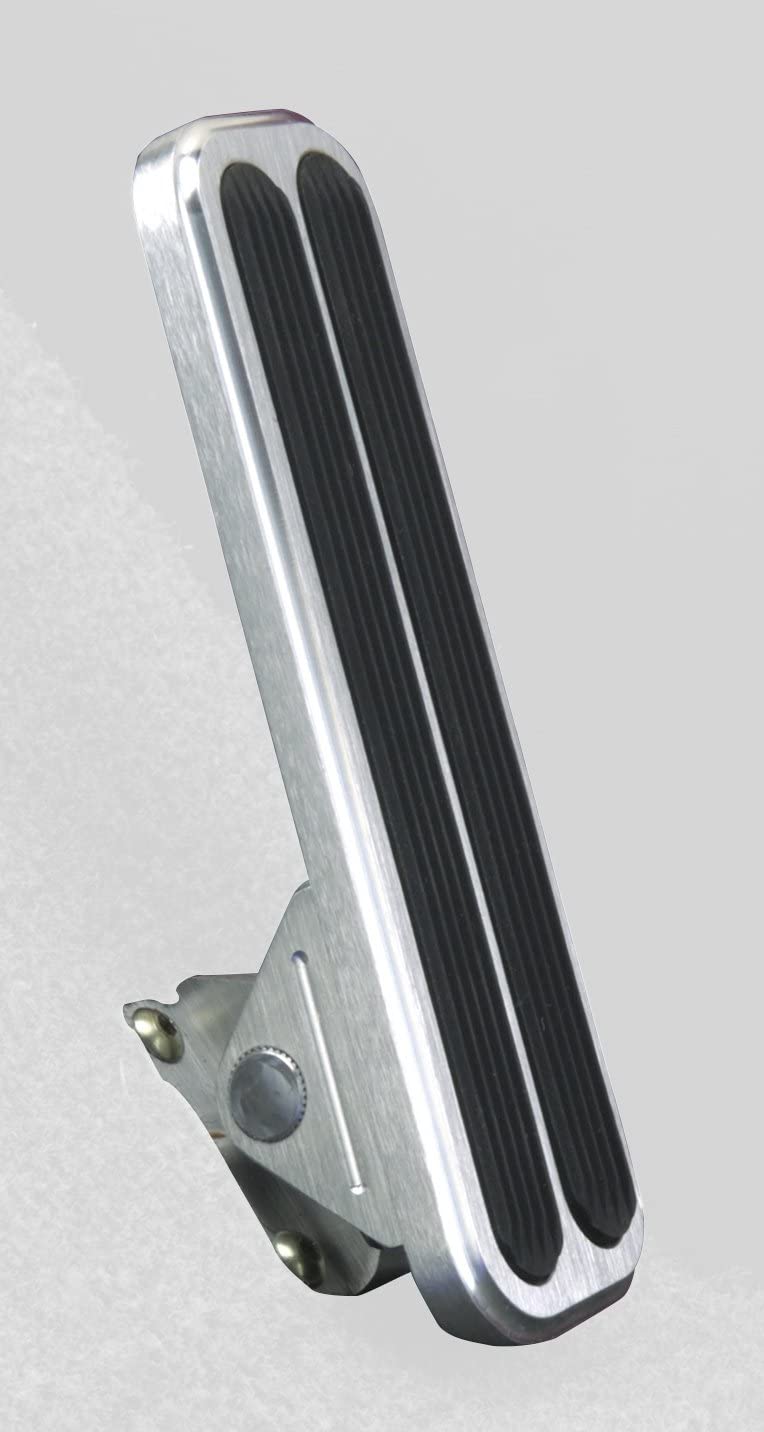 Lokar FMG-6098 Eliminator Floor-Mount Throttle Pedal – Aluminum & Rubber, Made In USA, Lifetime Warranty