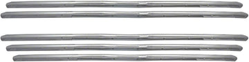 Coast2coast Cci Grille Overlay; 5 Piece; Chrome Iwcgi160