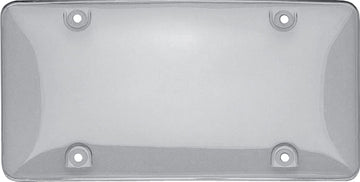 Cruiser Accessories 73100 Tuf Bubble Shield License Plate Shield/Cover, Clear Clear Bubble