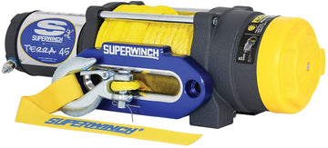 Superwinch 1145230 Terra 45 4500-Pound/2046 kg Single line Pull with Hawse, Handlebar MNT Toggle, Handheld Remote, and Synthetic Rope Terra 45SR