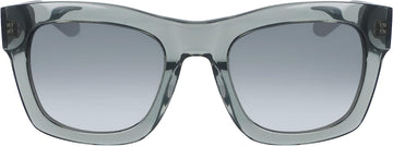 Dragon Waverly Womens Sunglasses Gray Crystal w/Smoke Lumalens