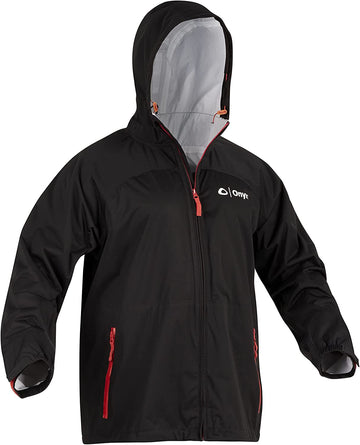 Onyx mens Hydromax Rain Jacket Medium Black