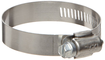 Ideal-Tridon Hy-Gear 50 Series Stainless Steel 201/301 Worm Gear Hose Clamp, General Purpose, 72 SAE Size, Fits 3-4-1/2