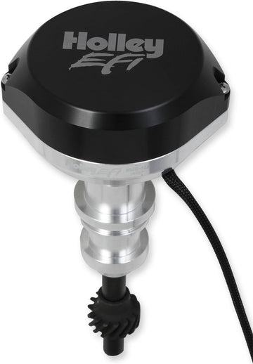 Holley 566-103 Dual Sync Distributor Replacement Cap Billet Blank Distributor Cap For Use w/Dual Sync Distributors Dual Sync Distributor Replacement Cap