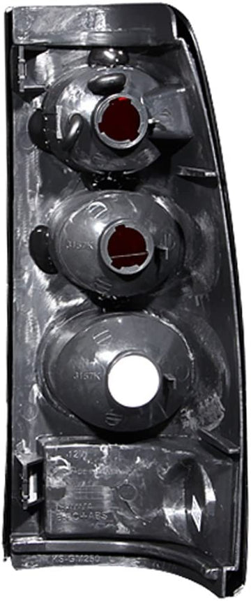 AnzoUSA 211160 Dark Smoke Taillight for Chevrolet Silverado - (Sold in Pairs)